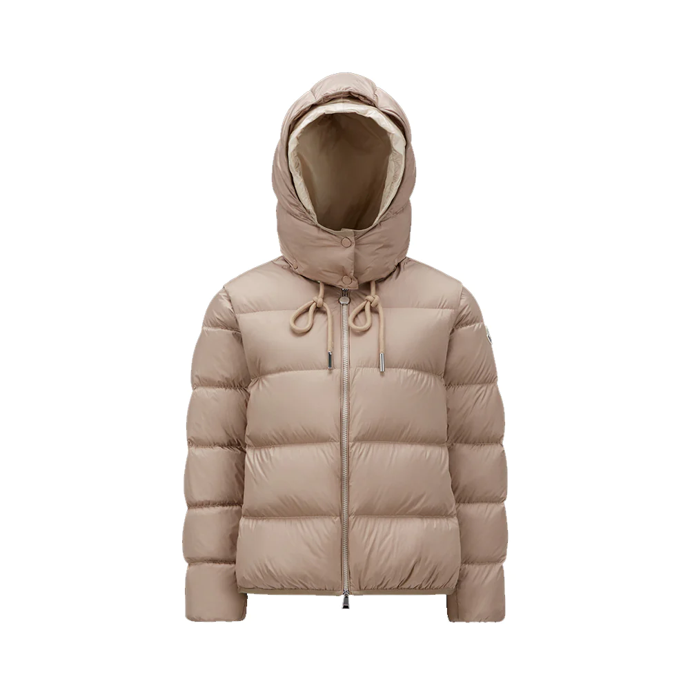 Moncler Droniers Short Down Jacket Sand Beige