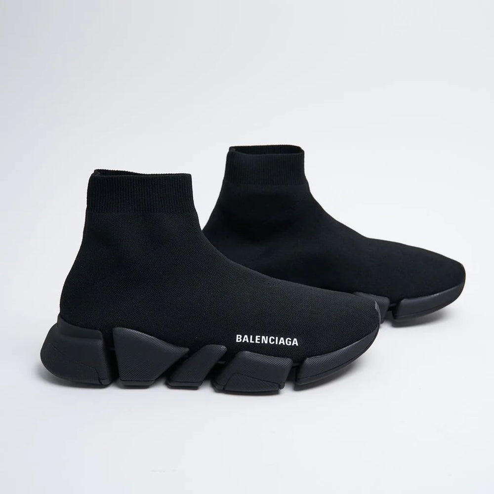  Balenciaga Speed 2.0 Sneakers All Black 