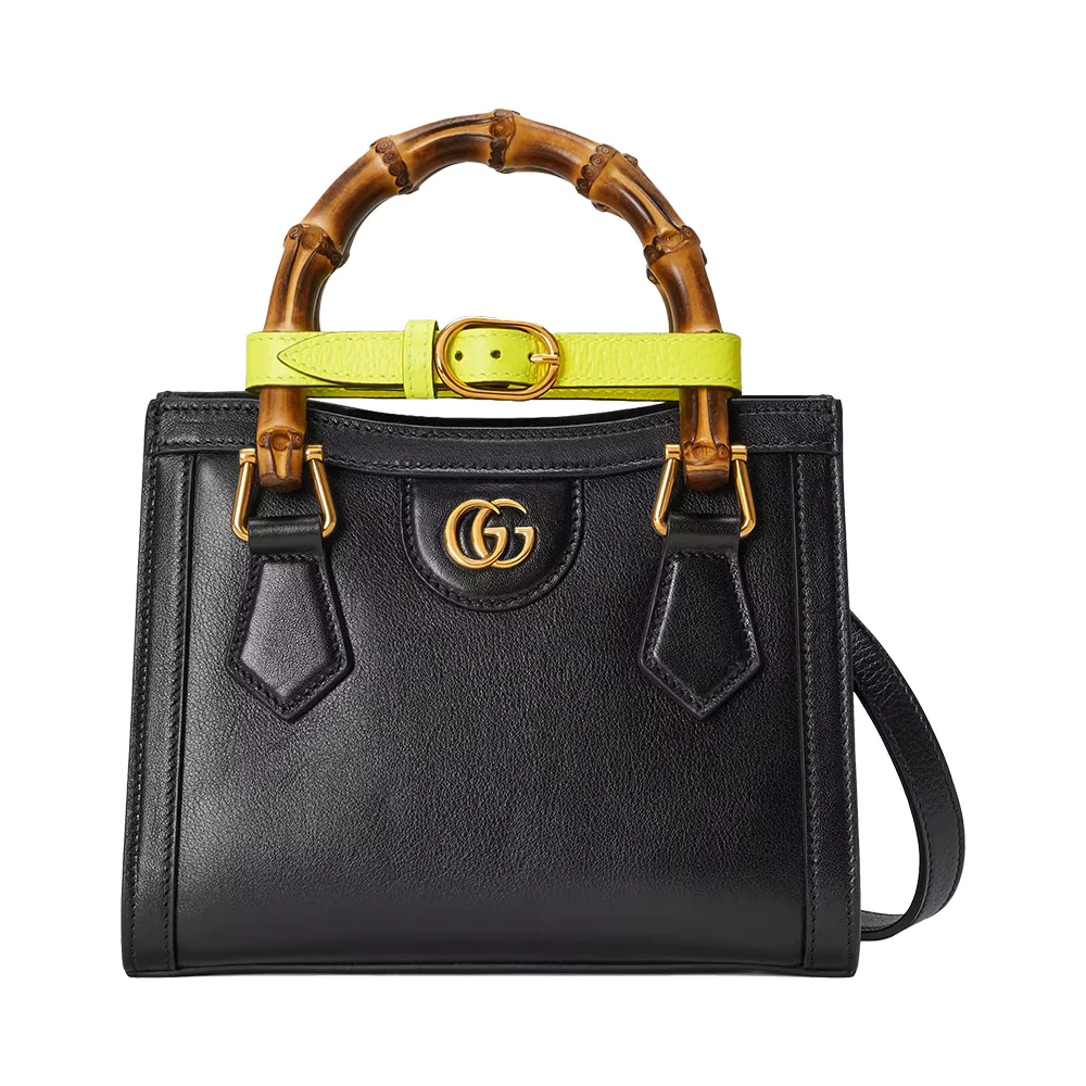 Gucci Diana Mini Tote Bag Black