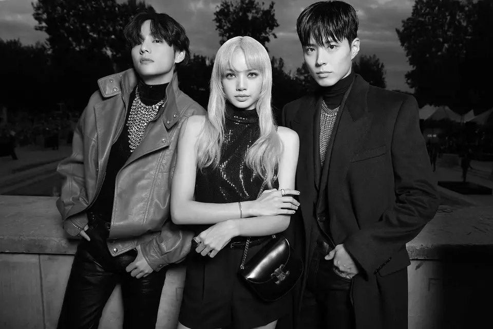 Lisa BLACKPINK, V BTS, dan Park Bo Gum sebagai brand ambassador Celine 