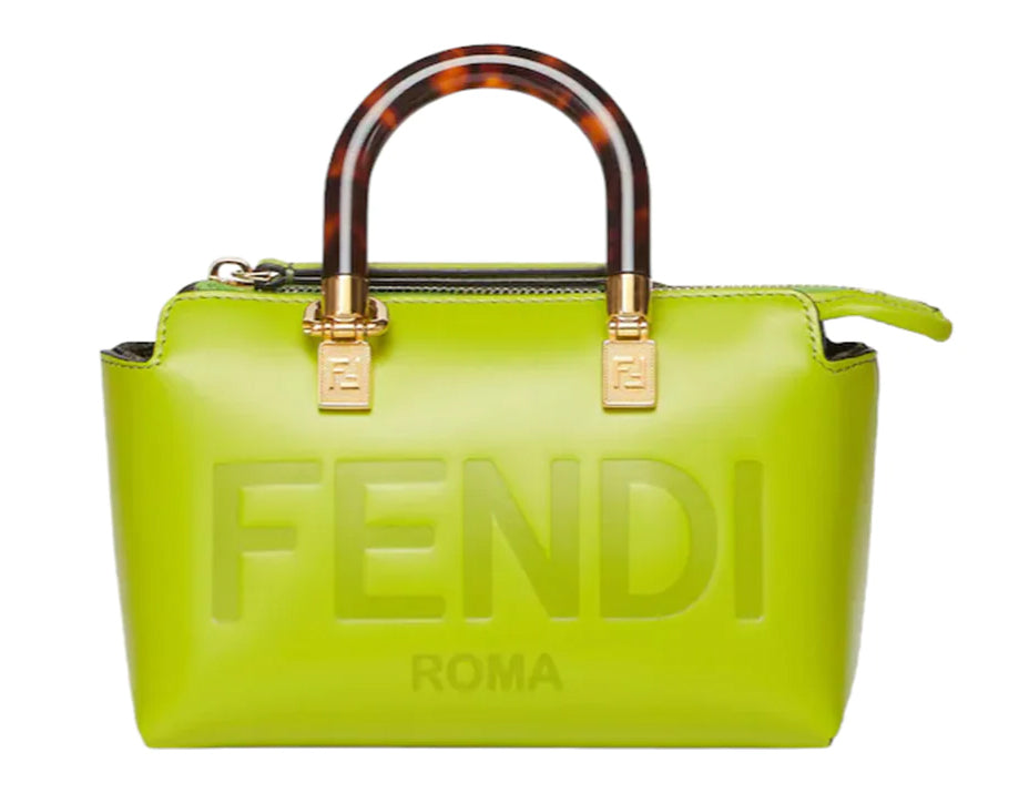 Fendi By The Way Mini Logo Bag Acid Green