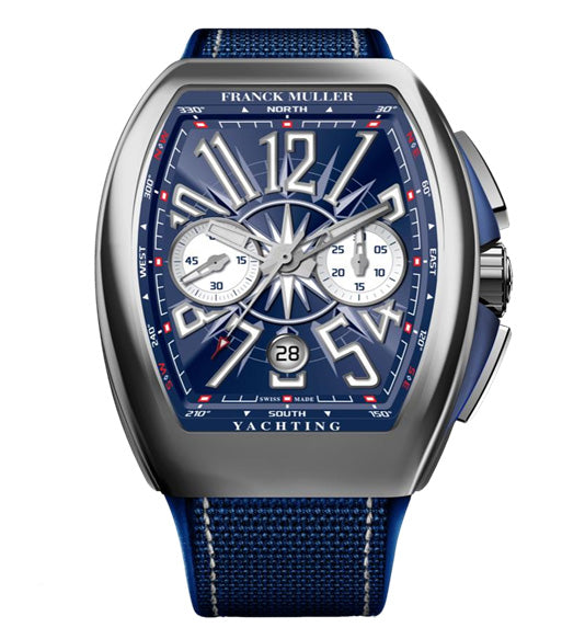 Koleksi Franck Muller Vanguard™ Yachting Reference V 45 CC DT YACHT (BL)