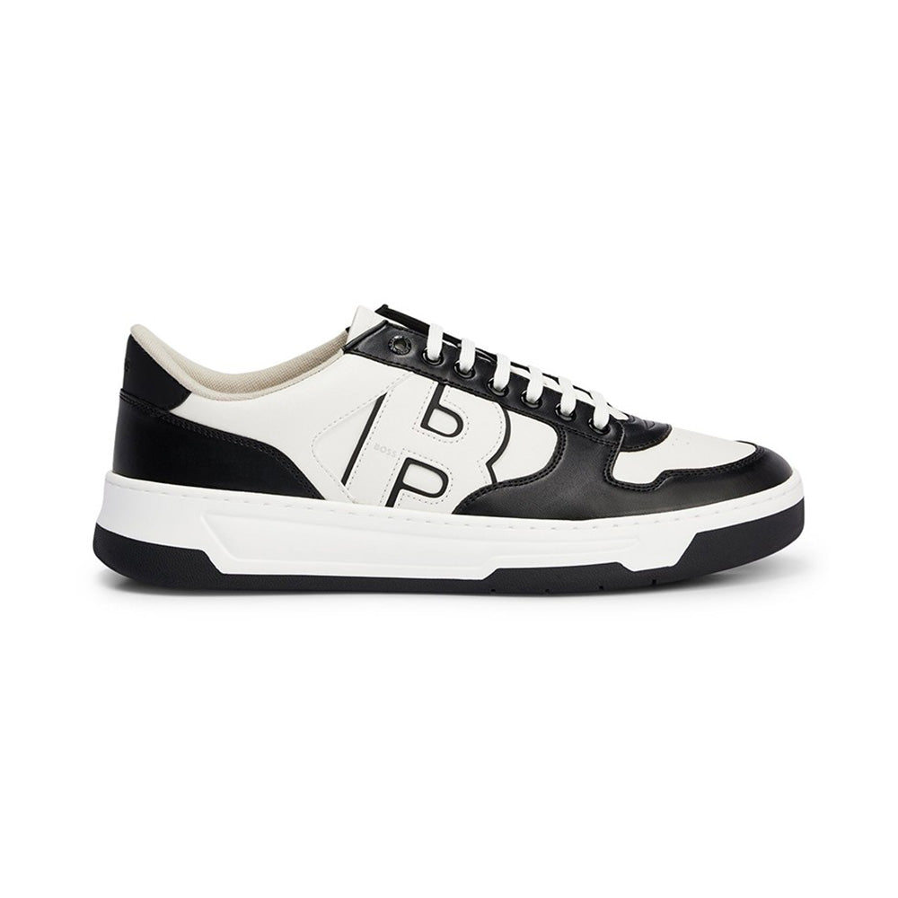 Hugo Boss Baltimore Leather Sneakers White Black