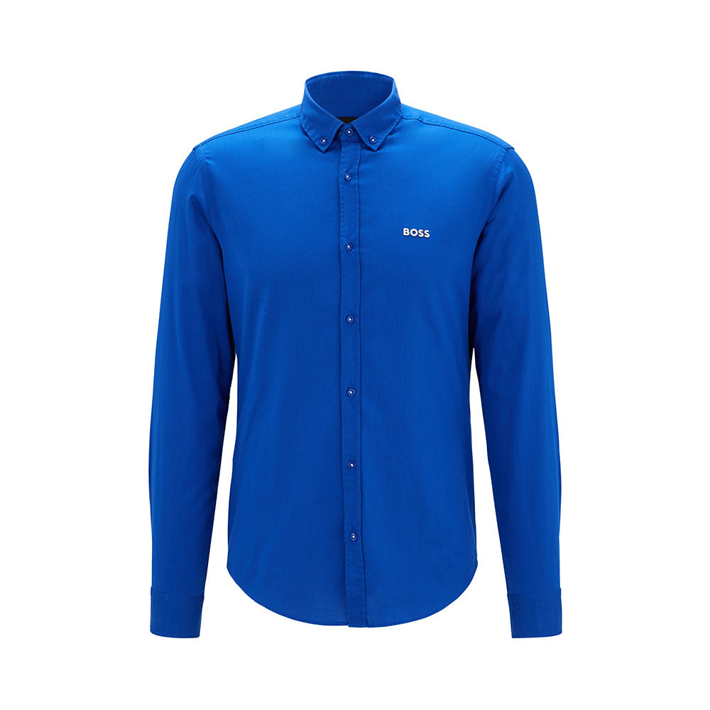 Hugo Boss Biado_R Regular Fit Shirt Bright Blue