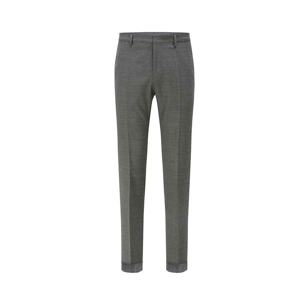 Hugo Boss Wool Blend Pants Grey
