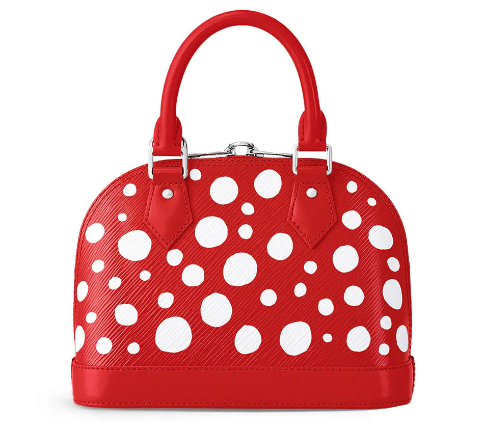 Louis Vuitton Yayoi Alma BB Red White