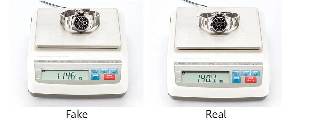 Penimbangan jam tangan Rolex