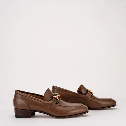 Gucci Horsebit Loafer Leather Brown
