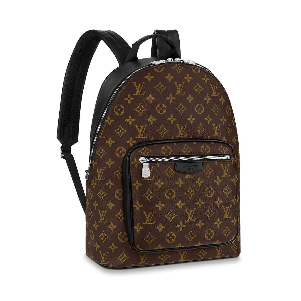 Louis Vuitton Josh Monogram Macassar Backpack Brown Black