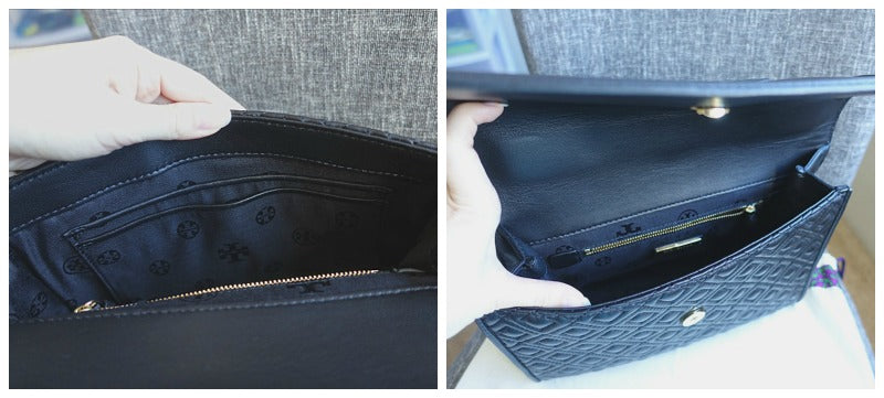 Bagian interior tas Fleming