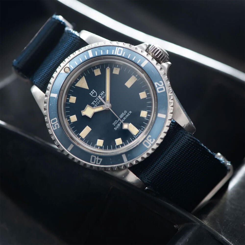 Tudor 9401 Marine Nationale MN78 Submariner dengan jarum
