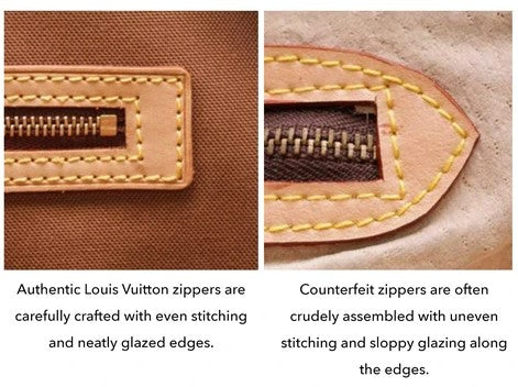 Cara membedakan tas Louis Vuitton asli dan palsu dari benang jahitan