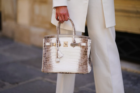 Ciri khas tas Hermès Birkin Himalayan 