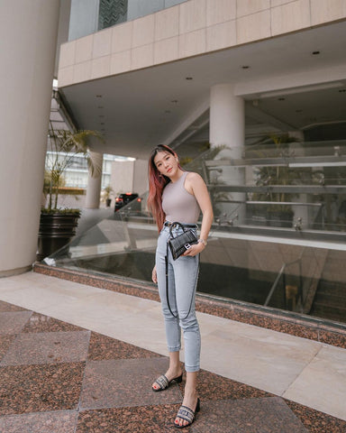 Fashion Michi Momo: Mix & Match Tas Balenciaga Original Balenciaga Hourglass Bag XS