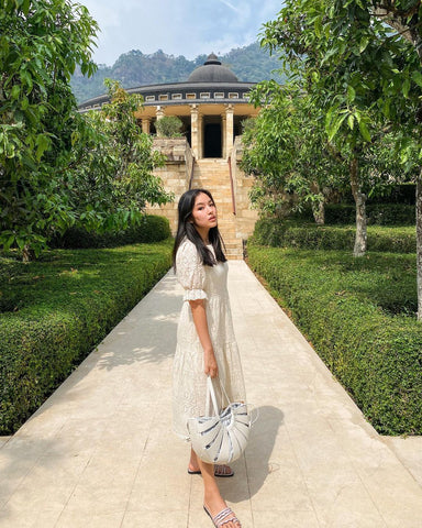 Gaya fashion mewah Tiffany Soetanto istri Chef Arnold Masterchef