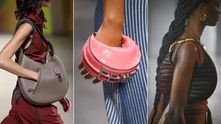 Handbag berbentuk bulan sabit