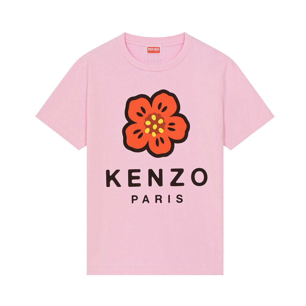 Kenzo T-Shirt Boke Flower Print T-Shirt Rose Pink