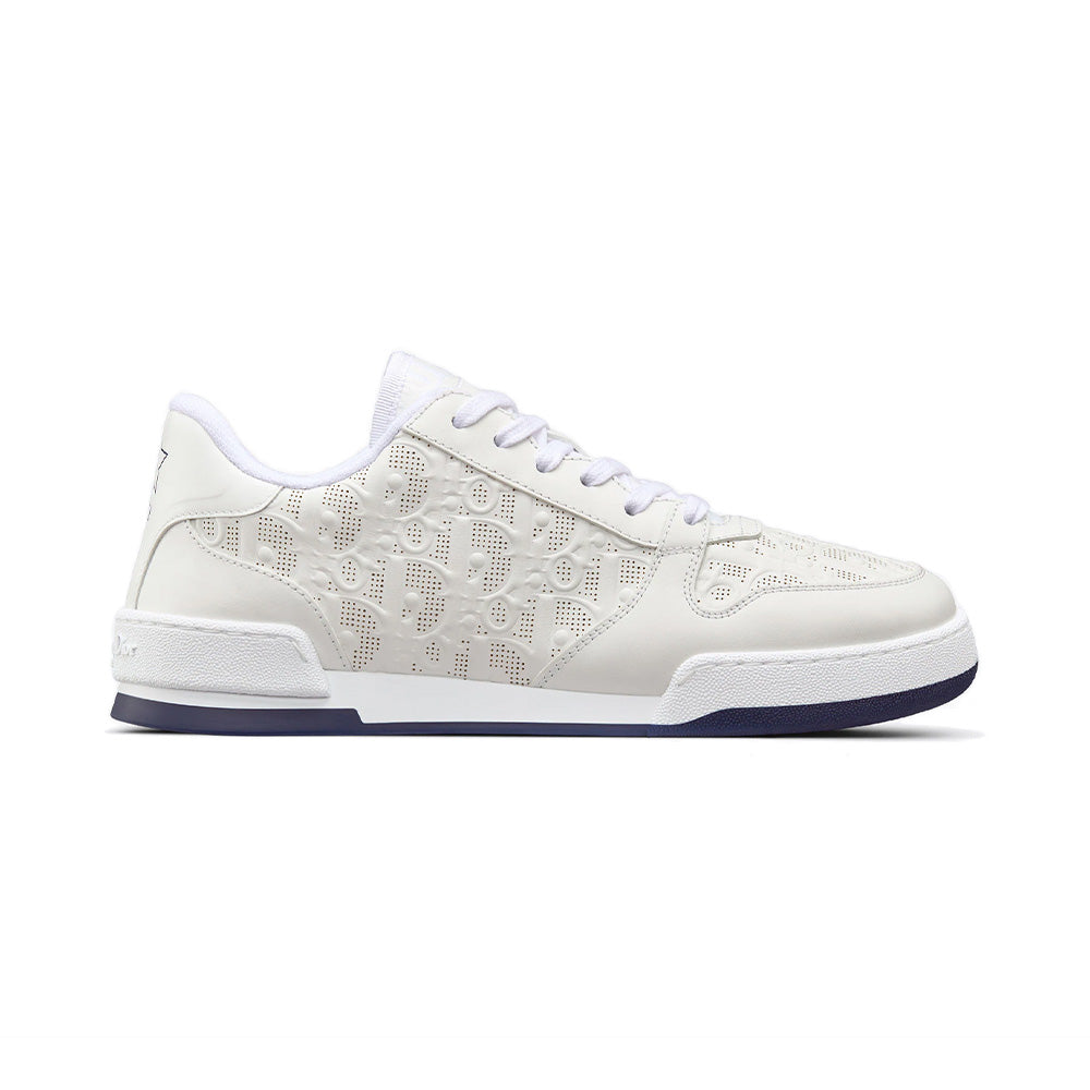 Christian Dior Sneakers One Sneaker Oblique Perforated Calfskin White