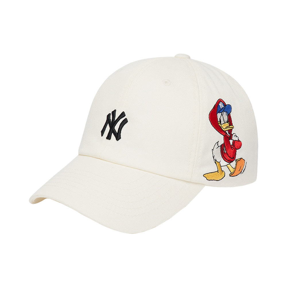 MLB NY Yankees x Disney Donald Duck Ball Cap Ivory