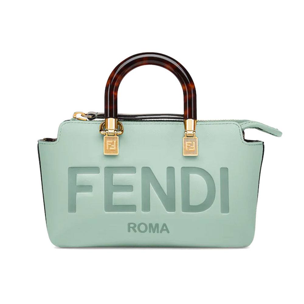 Fendi By The Way Mini Logo Bag Mint Green