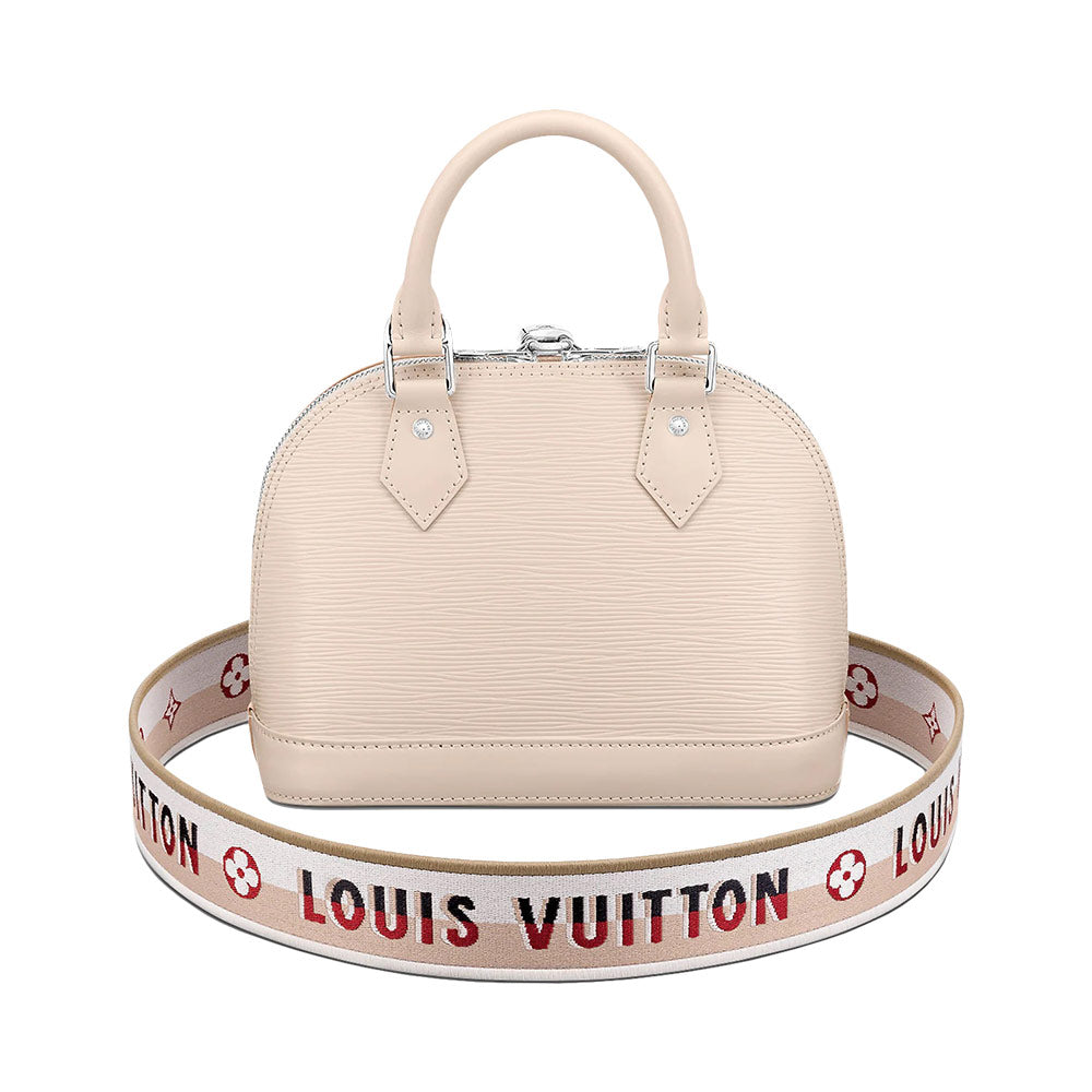 Louis Vuitton Alma BB Epi Leather Handbag Quartz