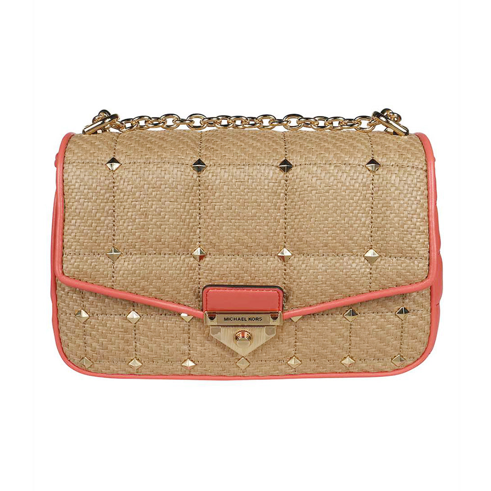 Michael Kors Soho Chain Large Shoulder Bag Dahlia
