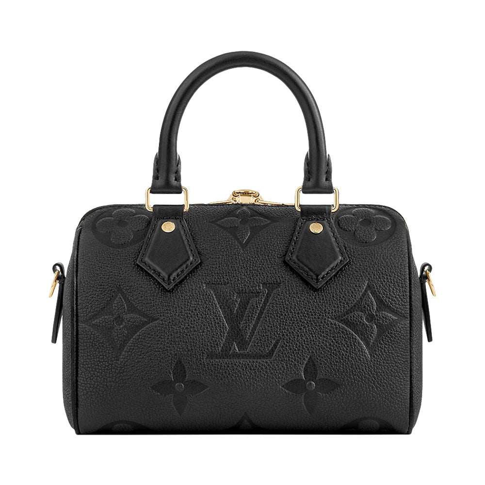 Louis Vuitton Speedy Bandoulière 20 Handbag Black