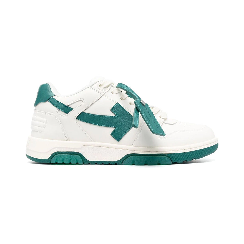 Off White Out Of Office 'OOO' Sneakers White Green