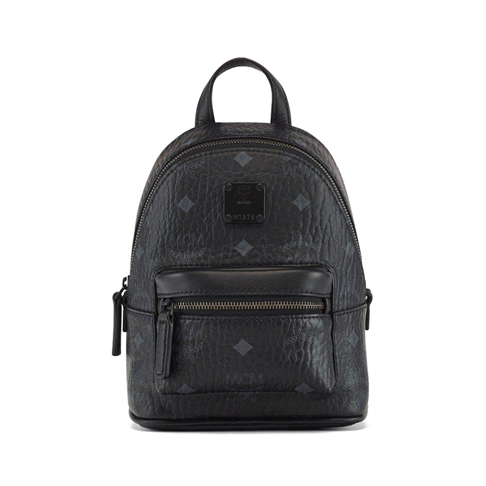 Mini Stark Crossbody In Visetos Black