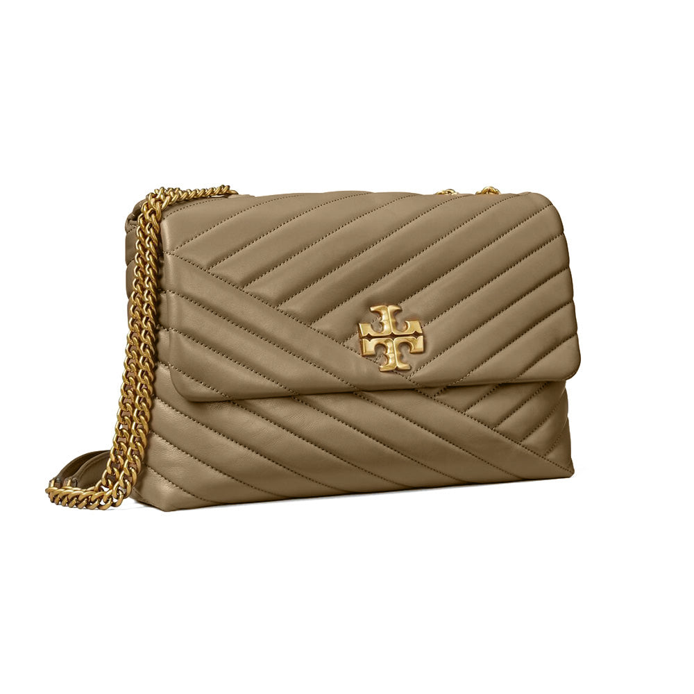 Tory Burch Kira Chevron Convertible Shoulder Bag Sandpiper