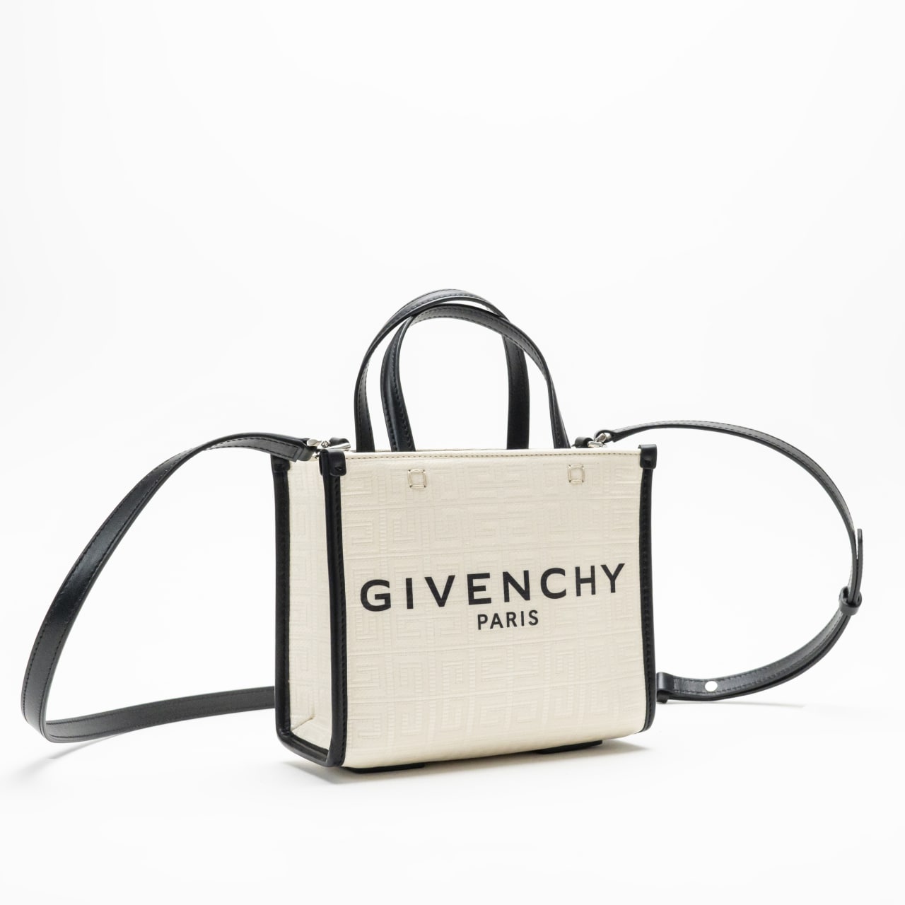Givenchy Mini G Tote Bag Ivory Black