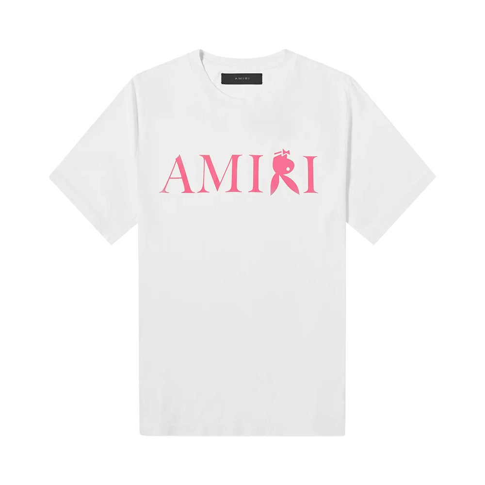 Amiri Reverse Playboy T-Shirt White