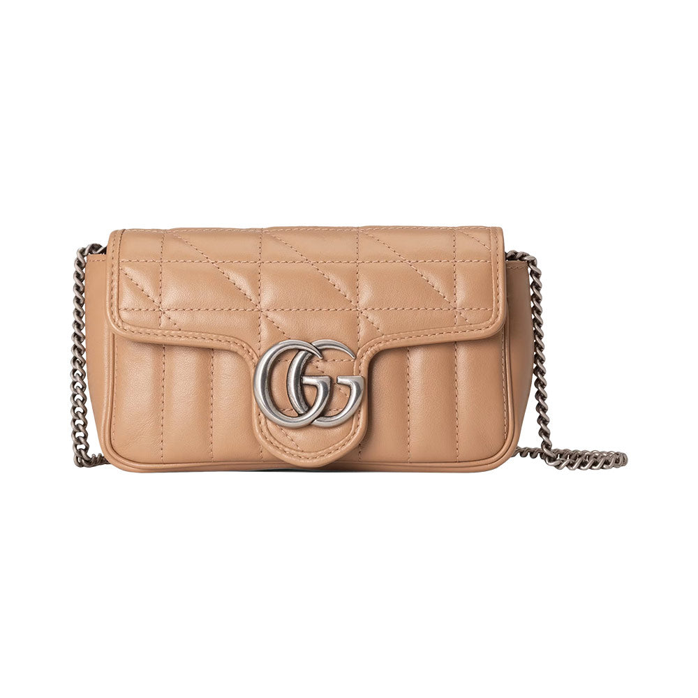 gucci gg marmont mini shoulder bag rose beige