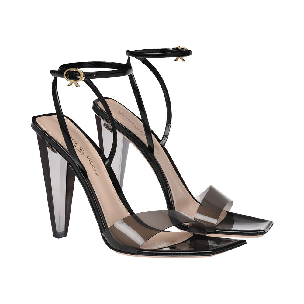 Gianvito Rossi Odyssey 105 Sandal Heels Black