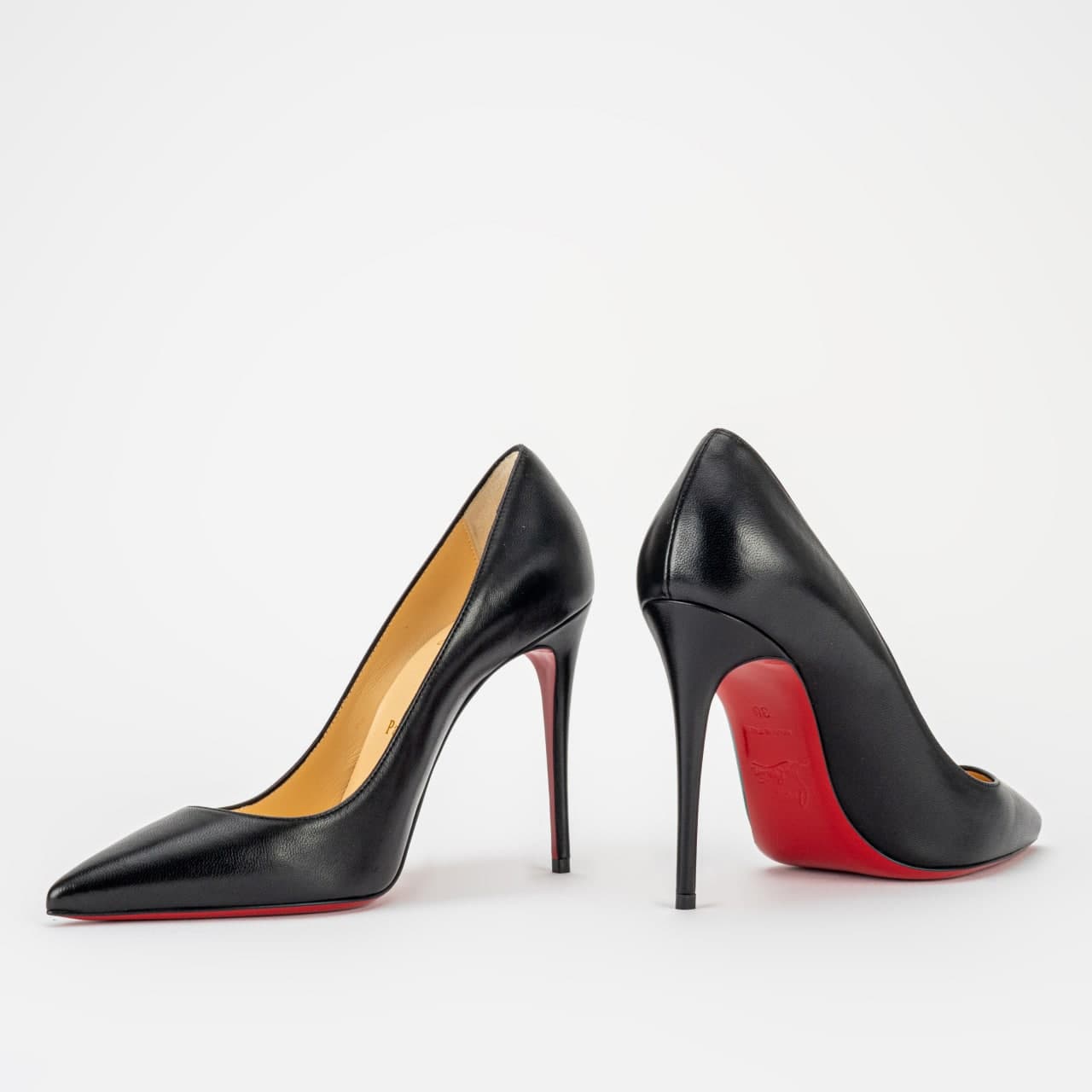 Christian Louboutin Kate 100 Nappa Pumps Black