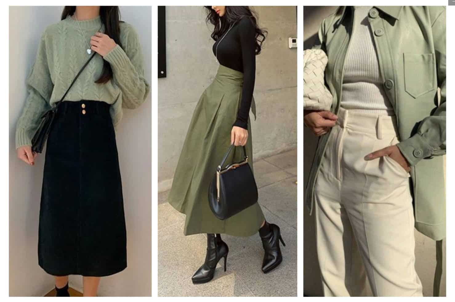 Sophisticated Style - Tampilan sage green yang profesional